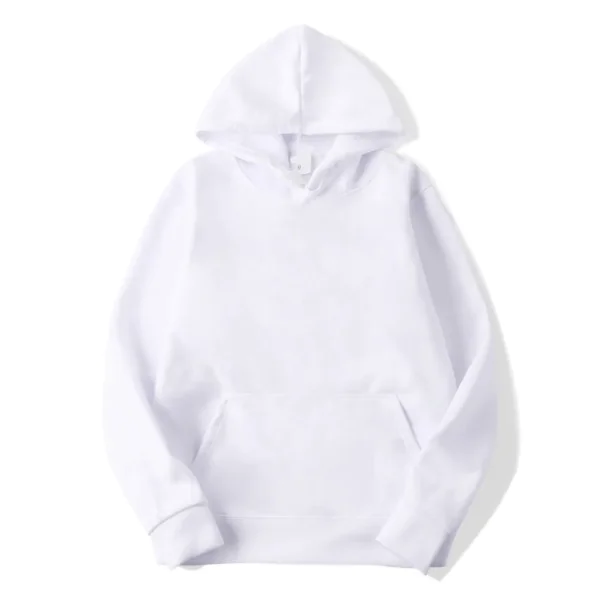Basic White Hoodie