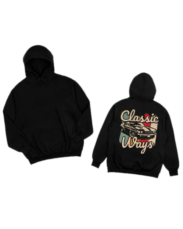 Classic Ways Streetwear Hoodie
